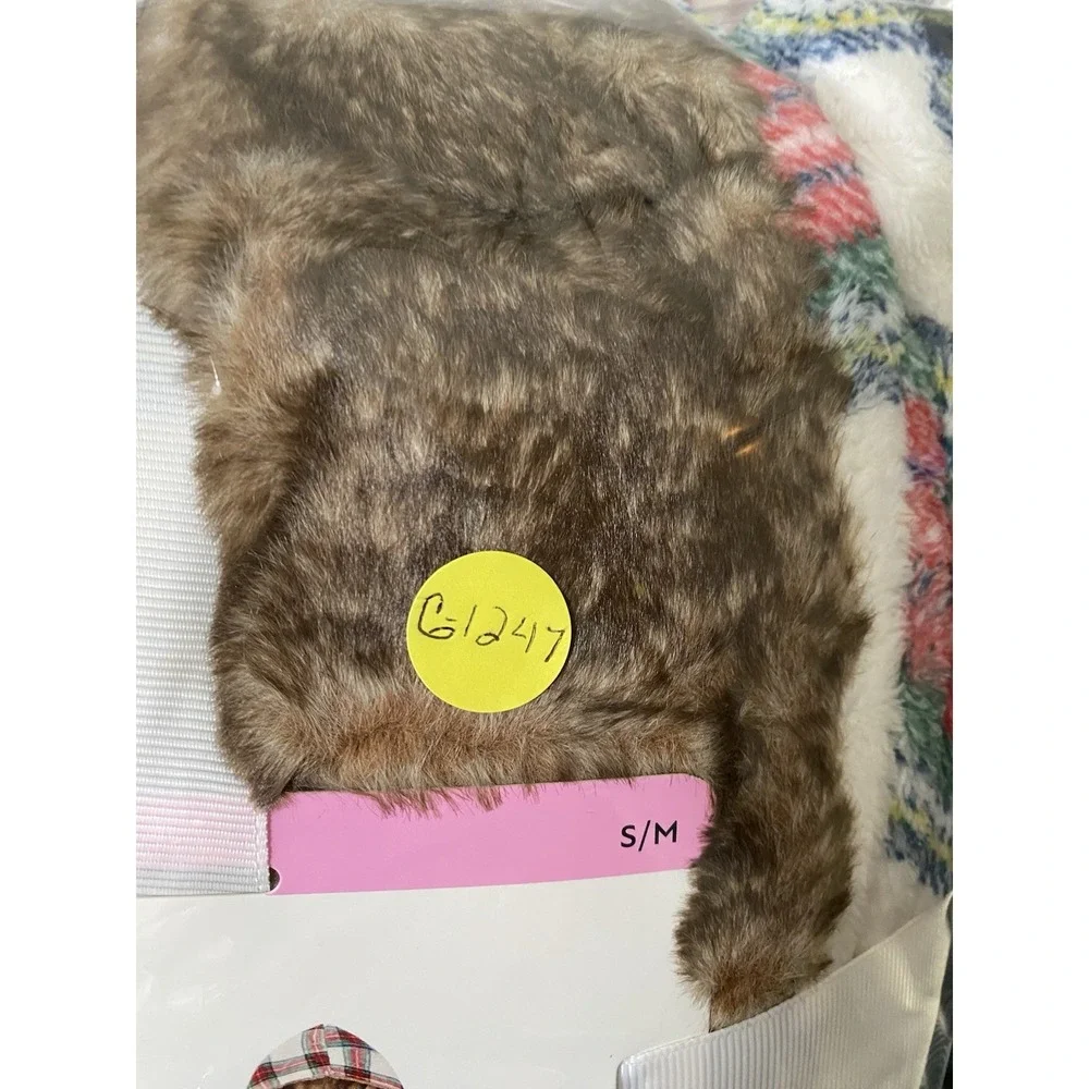 Member's Mark Ladies Luxury Plush Robe Plaid Small/Medium‎